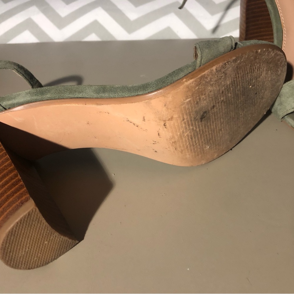 Olive Green Steve Madden Heels